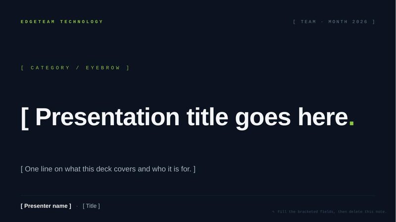 Cover slide preview